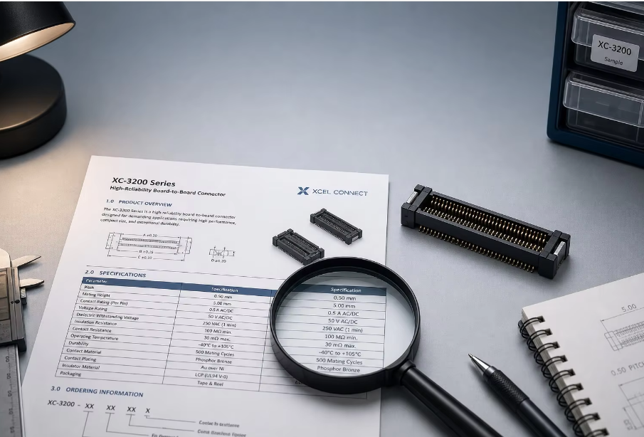 How to Read a Connector Datasheet: Key Parameters Explained for Engineers and Buyers