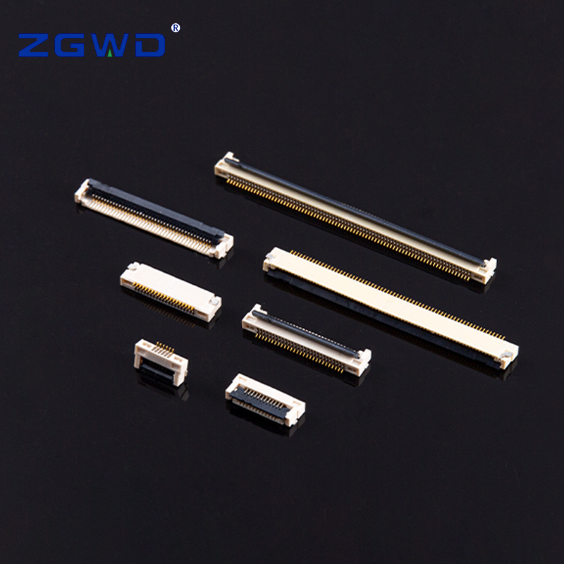 0.5mm Pitch FPC Connector, Bottom Contact, Horizontal FFC 0.5mm Pitch